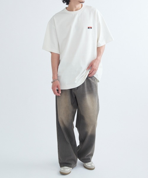 NANGA（ナンガ）の「【NANGA】ECO HYBRID BOX LOGO EMBROIDERY TEE（Tシャツ/カットソー・メンズ・ホワイト/アッシュグレー/ブラック・M/L/XL/S）」の18枚目の写真
