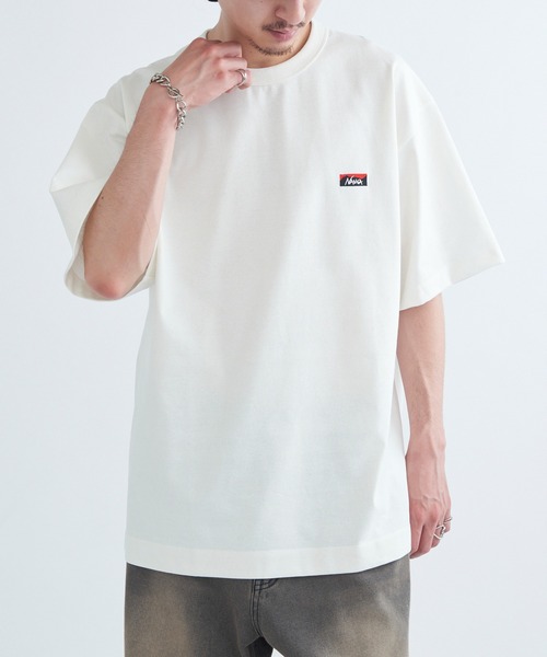 NANGA（ナンガ）の「【NANGA】ECO HYBRID BOX LOGO EMBROIDERY TEE（Tシャツ/カットソー・メンズ・ホワイト/アッシュグレー/ブラック・M/L/XL/S）」の21枚目の写真