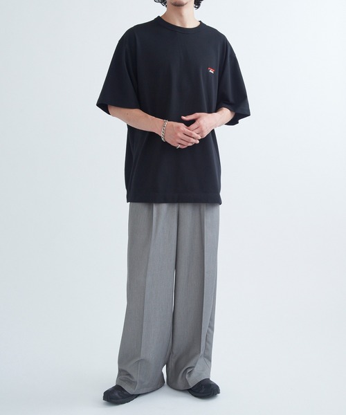 NANGA（ナンガ）の「【NANGA】ECO HYBRID BOX LOGO EMBROIDERY TEE（Tシャツ/カットソー・メンズ・ホワイト/アッシュグレー/ブラック・M/L/XL/S）」の10枚目の写真