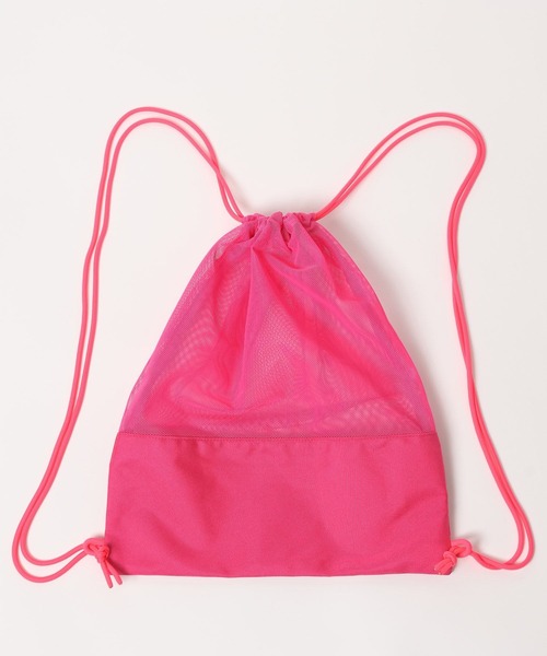 PAGEBOY（ページボーイ）の「サウナボーイコラボ ナップサック（バックパック/リュック・レディース・ピンク/ブラック・FREE）」の17枚目の写真