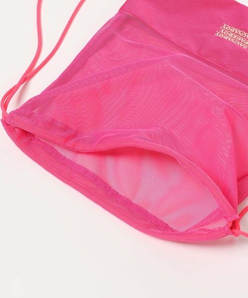 PAGEBOY（ページボーイ）の「サウナボーイコラボ ナップサック（バックパック/リュック・レディース・ピンク/ブラック・FREE）」の19枚目の写真