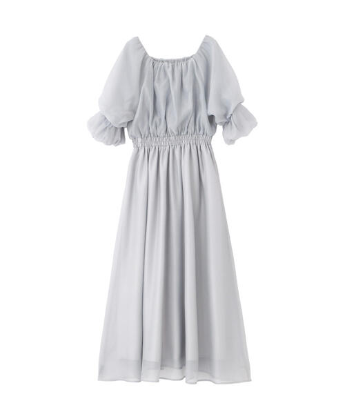 PROPORTION BODY DRESSING(プロポーションボディドレッシング)の「バルーンスリーブワンピース / 1215140901(ワンピース・レディース・ブルー/ピンク/ブラック・SMALL/MEDIUM/P/S)」の15枚目の写真