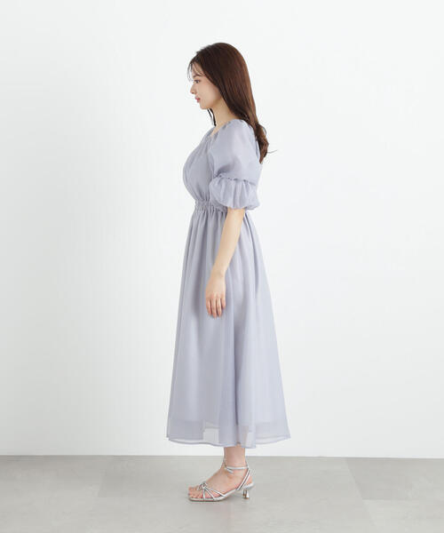 PROPORTION BODY DRESSING(プロポーションボディドレッシング)の「バルーンスリーブワンピース / 1215140901(ワンピース・レディース・ブルー/ピンク/ブラック・SMALL/MEDIUM/P/S)」の22枚目の写真