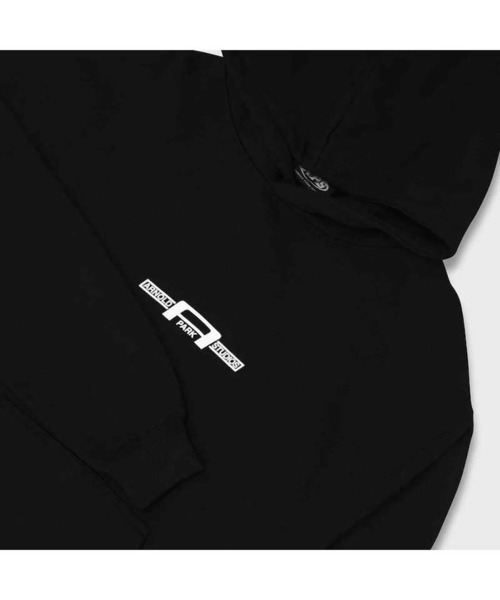 2AM(ツーエイエム)の「ARNOLD PARK STUDIOS / GASKET LOGO HOODIE(パーカー・メンズ・ブラック・X-LARGE)」の4枚目の写真