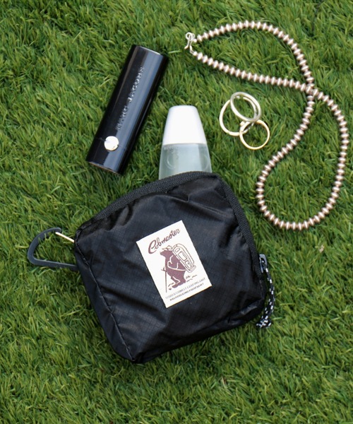 COBMASTER（コブマスター）の「【COBMASTER】ミニポーチ / コーデュラナイロン / L ZIPウォレット / カラビナ付（コインケース・レディース・グリーン/ブラック/イエロー・フリー）」の14枚目の写真