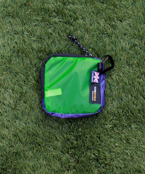 COBMASTER（コブマスター）の「【COBMASTER】ミニポーチ / コーデュラナイロン / L ZIPウォレット / カラビナ付（コインケース・レディース・グリーン/ブラック/イエロー・フリー）」の18枚目の写真