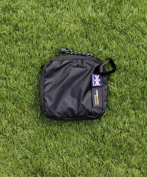 COBMASTER（コブマスター）の「【COBMASTER】ミニポーチ / コーデュラナイロン / L ZIPウォレット / カラビナ付（コインケース・レディース・グリーン/ブラック/イエロー・フリー）」の11枚目の写真