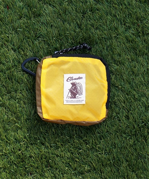 COBMASTER（コブマスター）の「【COBMASTER】ミニポーチ / コーデュラナイロン / L ZIPウォレット / カラビナ付（コインケース・レディース・グリーン/ブラック/イエロー・フリー）」の21枚目の写真