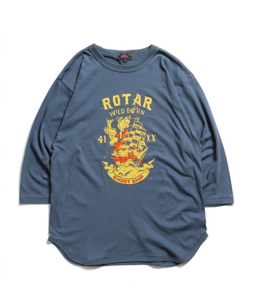 ROTAR(ローター)の「GHOST SHIP BB Tee(Tシャツ/カットソー・メンズ・ブルー系その他/グレー系その他/ホワイト・MEDIUM/LARGE/X-LARGE)」の3枚目の写真