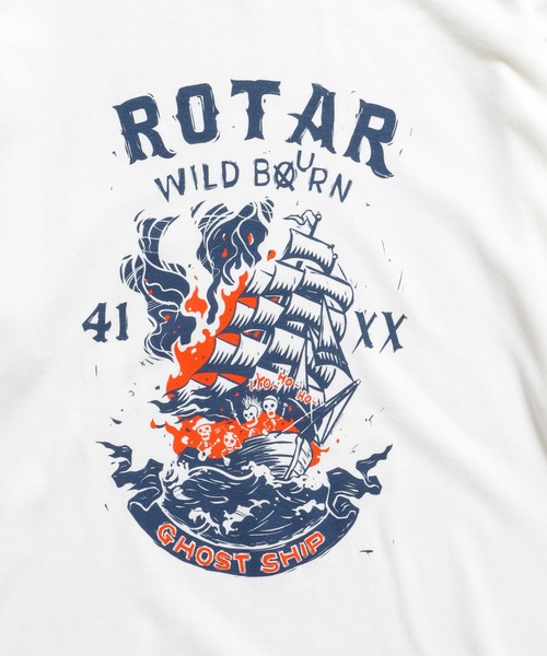 ROTAR(ローター)の「GHOST SHIP BB Tee(Tシャツ/カットソー・メンズ・ブルー系その他/グレー系その他/ホワイト・MEDIUM/LARGE/X-LARGE)」の8枚目の写真