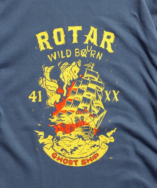 ROTAR(ローター)の「GHOST SHIP BB Tee(Tシャツ/カットソー・メンズ・ブルー系その他/グレー系その他/ホワイト・MEDIUM/LARGE/X-LARGE)」の9枚目の写真