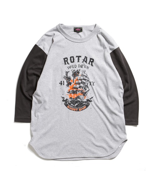 ROTAR(ローター)の「GHOST SHIP BB Tee(Tシャツ/カットソー・メンズ・ブルー系その他/グレー系その他/ホワイト・MEDIUM/LARGE/X-LARGE)」の4枚目の写真
