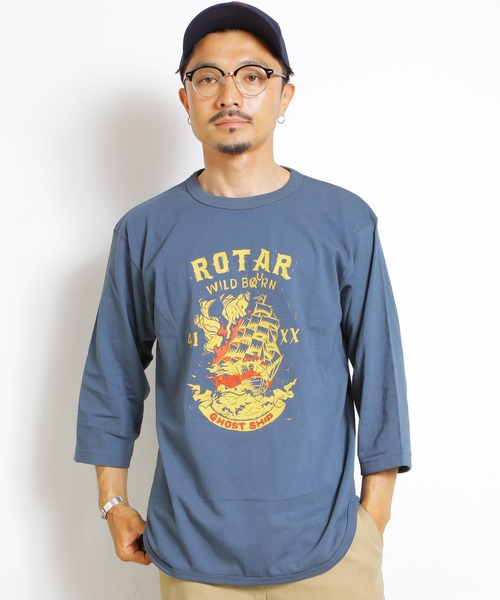 ROTAR(ローター)の「GHOST SHIP BB Tee(Tシャツ/カットソー・メンズ・ブルー系その他/グレー系その他/ホワイト・MEDIUM/LARGE/X-LARGE)」の7枚目の写真