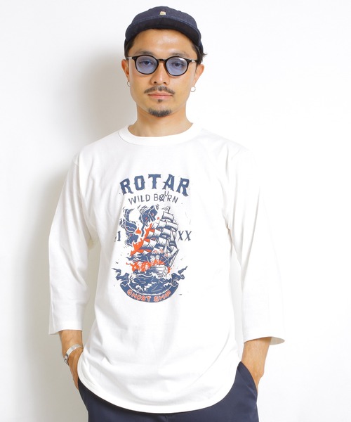 ROTAR(ローター)の「GHOST SHIP BB Tee(Tシャツ/カットソー・メンズ・ブルー系その他/グレー系その他/ホワイト・MEDIUM/LARGE/X-LARGE)」の12枚目の写真