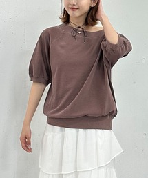 ピグメントオフショルミドルスウェット