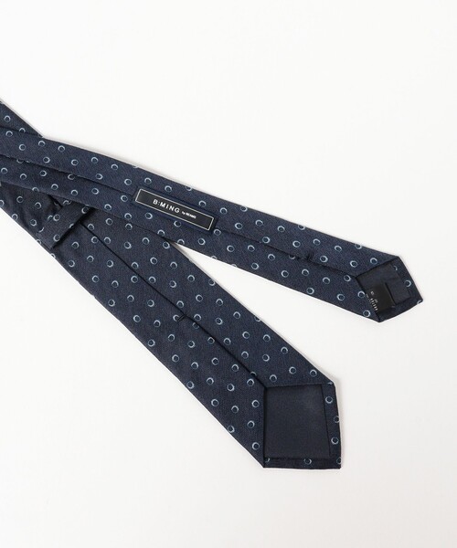 B:MING by BEAMS（ビーミングバイビームス）の「シルク 小紋柄 ナロー ネクタイ 25FW（ネクタイ・メンズ・ブラウン/ワイン/ブルー系その他4/オレンジ/インディゴブルー/グリーン/ブルー・ONE SIZE）」の15枚目の写真