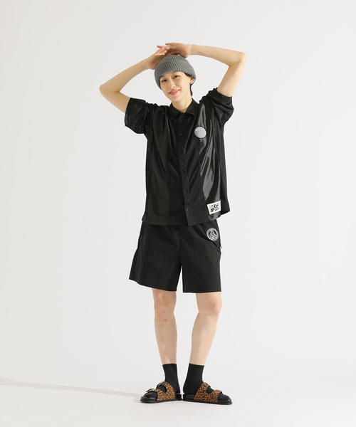 PARIS SAINT-GERMAIN（パリサンジェルマン）の「【Paris Saint-Germain / パリ・サン＝ジェルマン】JP Monochrome shorts（その他パンツ・メンズ・ライトグレー/ブラック・LARGE/MEDIUM）」の3枚目の写真