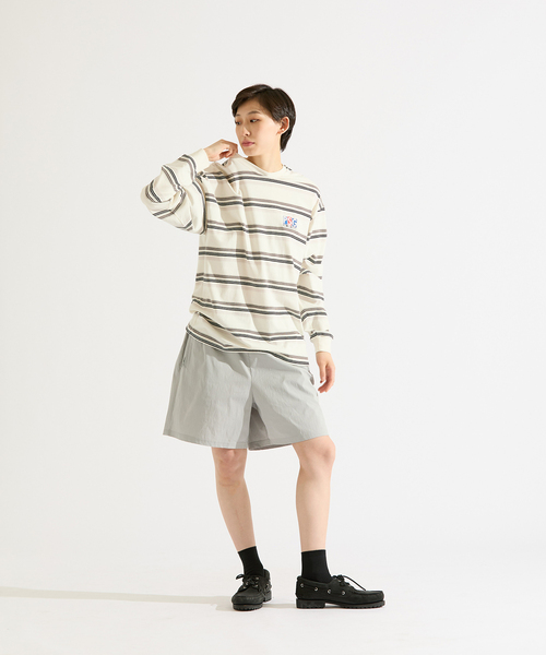 PARIS SAINT-GERMAIN（パリサンジェルマン）の「【Paris Saint-Germain / パリ・サン＝ジェルマン】JP Monochrome shorts（その他パンツ・メンズ・ライトグレー/ブラック・LARGE/MEDIUM）」の8枚目の写真