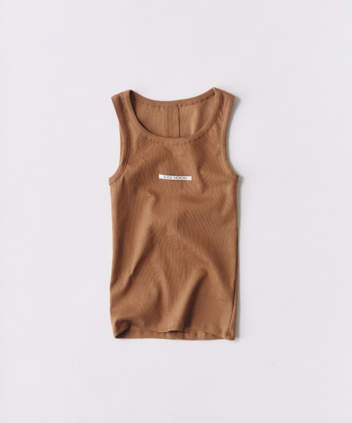 JOSE MOON（ジョゼムーン）の「RIB TANK TOP/リブタンクトップ（タンクトップ・レディース・グレー/ブルー/ホワイト/オレンジ/ブラック/ブラウン系その他・FREE）」の11枚目の写真