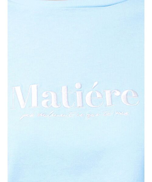 MERCURYDUO（マーキュリーデュオ）の「刺繍ロゴTシャツ（Tシャツ/カットソー・レディース・レッド/ブラック/ライトブルー/オフホワイト・FREE）」の19枚目の写真