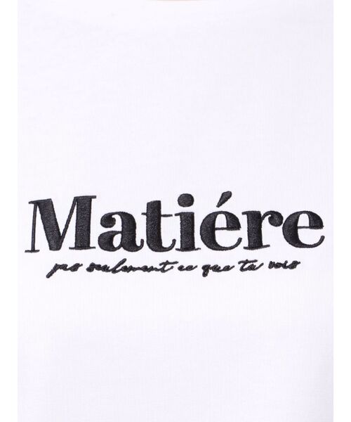 MERCURYDUO（マーキュリーデュオ）の「刺繍ロゴTシャツ（Tシャツ/カットソー・レディース・レッド/ブラック/ライトブルー/オフホワイト・FREE）」の20枚目の写真