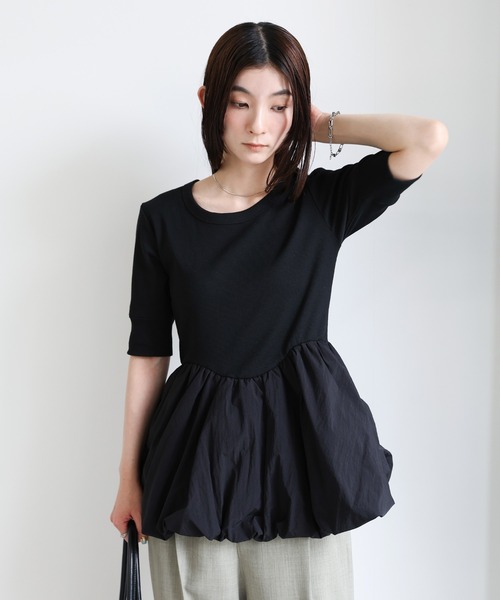 ハーフスリーブバルーントップス（Tシャツ/カットソー）｜select MOCA