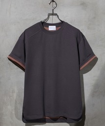 WEARSTAND | 【WEARSTAND/ウェアスタンド】Round Hem Double face T-Shirt / ラウンドヘムダブルフェイスTシャツ(Tシャツ/カットソー)
