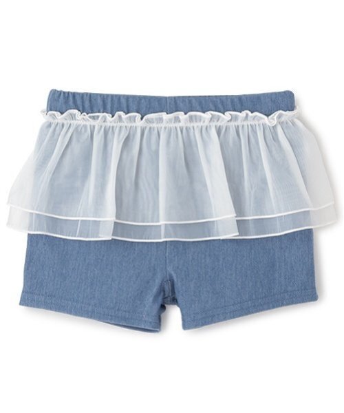 petit main(プティマイン)の「一分丈フリルショートパンツ(その他パンツ・キッズ・アイボリー/モカ/ブラック・120cm/130cm/110cm/100cm/80cm/90cm)」の7枚目の写真