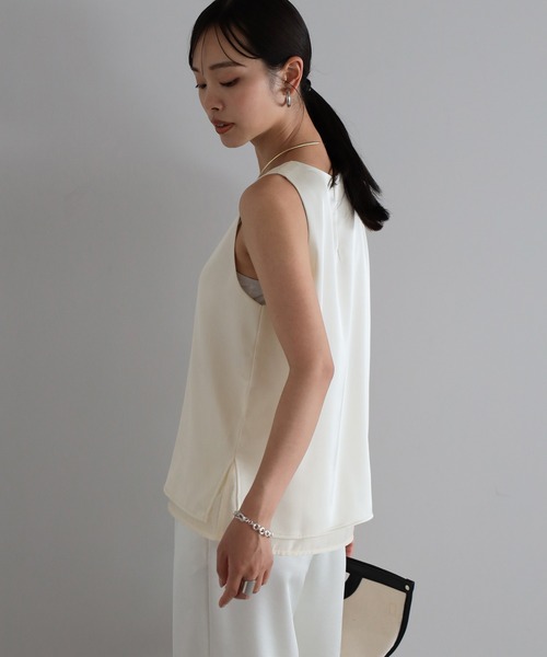 Plage プラージュサテンタンク satin tank セール】Satin タンク（タンクトップ）｜Plage（プラージュ）の