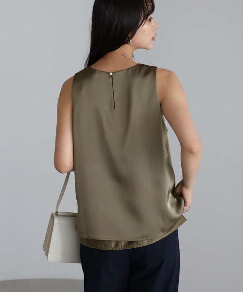 Plage サテンタンク satin tank satintank タンクトップ セール】Satin タンク（タンクトップ）｜Plage（プラージュ）の