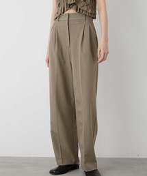 【LA PEAU DE GEM】belt hole slack/ベルトホールスラックス
