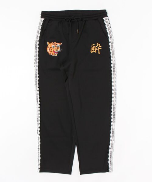 Revo.（レボ）の「【YOIDORE 酔いどれ】酒愛好家 サイドラインレース ジャージパンツ（トラックパンツ）（その他パンツ・メンズ・ブラック/グリーン/レッド・M/L）」の14枚目の写真