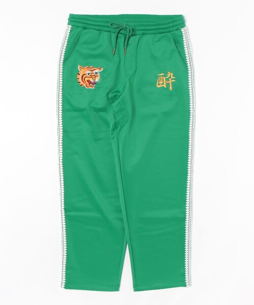 Revo.（レボ）の「【YOIDORE 酔いどれ】酒愛好家 サイドラインレース ジャージパンツ（トラックパンツ）（その他パンツ・メンズ・ブラック/グリーン/レッド・M/L）」の15枚目の写真