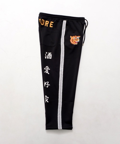 Revo.（レボ）の「【YOIDORE 酔いどれ】酒愛好家 サイドラインレース ジャージパンツ（トラックパンツ）（その他パンツ・メンズ・ブラック/グリーン/レッド・M/L）」の22枚目の写真