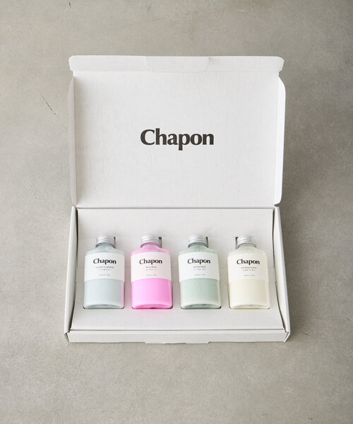 Chapon 涼感パラダイス 冷感入浴剤4本セット（入浴剤・バスケア