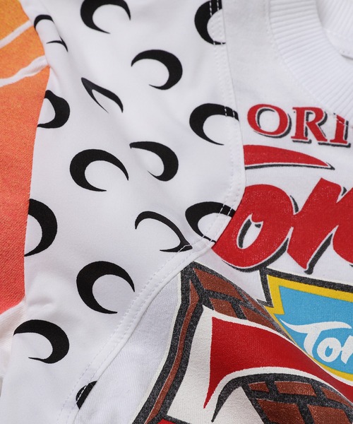 MARINE SERRE（マリーン・セル）の「REGENERATED GRAPHIC T-SHIRTS BABY FIT T-SHIRT（Tシャツ/カットソー・レディース・ブラック/ホワイト・S/XS）」の15枚目の写真