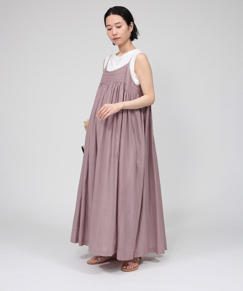 BABYLONE（バビロン）の「インドタックギャザーキャミワンピース