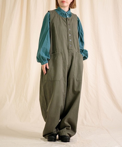 Brocante / ブロカント] 60sローン グランロンシャツ（シャツ