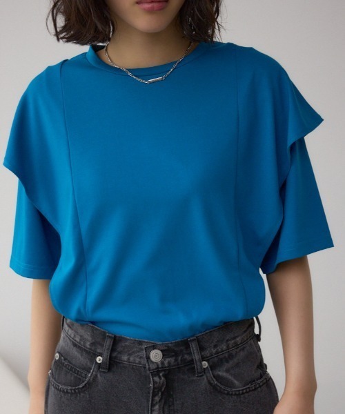 セール】ラッフルカットトップス（Tシャツ/カットソー）｜AZUL