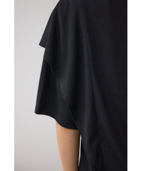 AZUL by moussy(アズールバイマウジー)の「ラッフルカットトップス(Tシャツ/カットソー・レディース・オフホワイト/ブルー/ブラック/ライトグレー・SMALL/MEDIUM)」の19枚目の写真