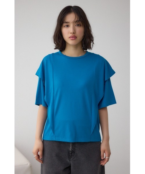 セール】ラッフルカットトップス（Tシャツ/カットソー）｜AZUL