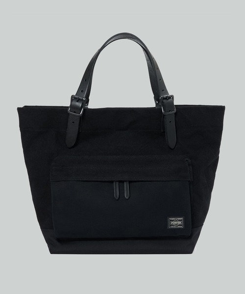 PORTER(ポーター)の「【PORTER】BRIDGE TOTE BAG(S)(ショルダーバッグ・メンズ・ブルー/カーキ/ブラック・FREE)」の5枚目の写真