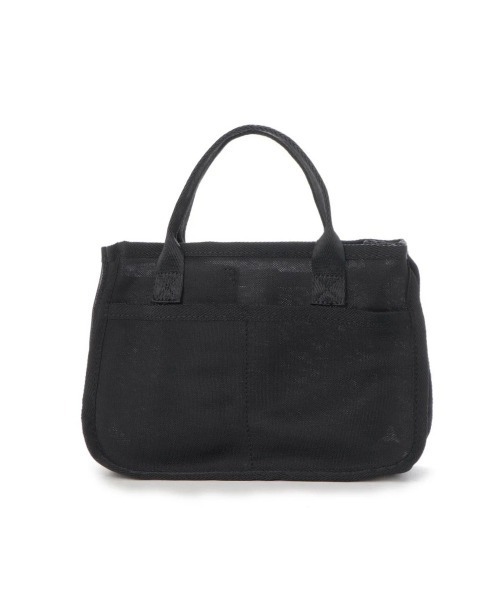cache cache(カシュ カシュ)の「cache cache カシュカシュ メッシュバッグインバッグ(トートバッグ・レディース・ブラック/ライトベージュ/レオパード/グレー系その他・FREE)」の2枚目の写真