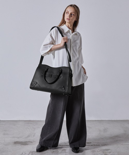 CLEL】Boston 2way shoulder/hand bag / ボストン 2way