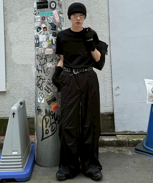 CLEL（クレイル）の「【CLEL】Boston 2way shoulder/hand bag / ボストン 2way ショルダー/ハンド バッグ（ボストンバッグ・メンズ・ブラック・FREE）」の9枚目の写真