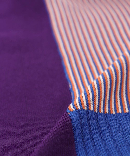 Cepica（セピカ）の「ノースリーブカラーニット（タンクトップ・レディース・パープル/ブルー・FREE）」の17枚目の写真