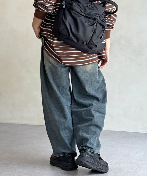 CPCM(シーピーシーエム)の「ライトオンスバレルデニム(デニムパンツ・レディース・ネイビー/ブルー/ブラウン/ブルー系その他/ブラック・MEDIUM/SMALL)」の15枚目の写真