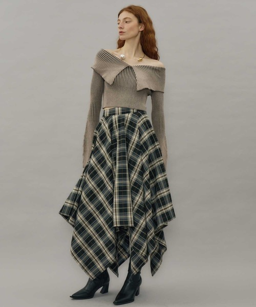 [tricot CdG] ハンカチーフヘムスカート NEWITEM】 〈ハンカチーフヘムスカート〉 NOS展でお披露目し、ご好評