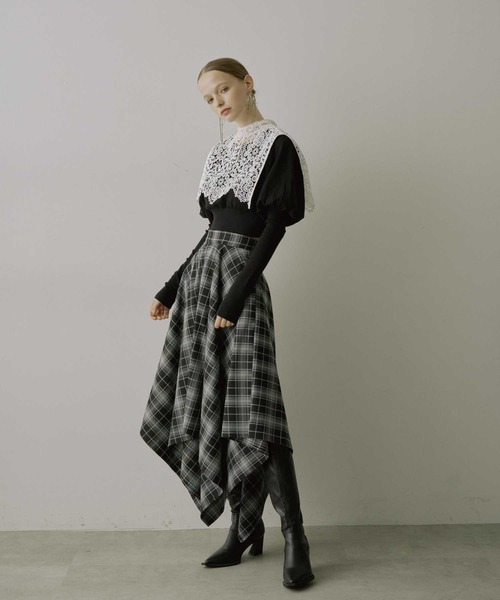 [tricot CdG] ハンカチーフヘムスカート NEWITEM】 〈ハンカチーフヘムスカート〉 NOS展でお披露目し、ご好評