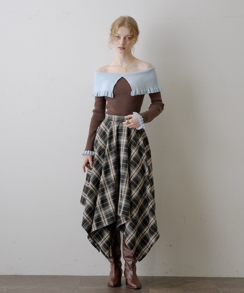 [tricot CdG] ハンカチーフヘムスカート NEWITEM】 〈ハンカチーフヘムスカート〉 NOS展でお披露目し、ご好評